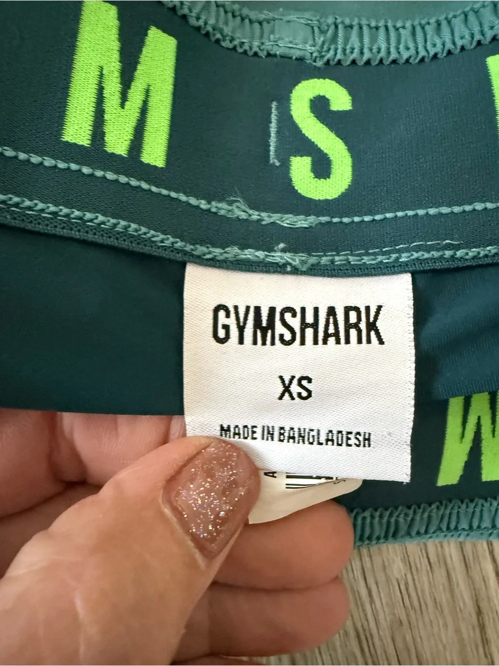 Gymshark Men’s 2 in 1 Shorts Size XS Teal